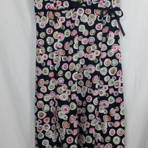 Becky & Max circle pattern midi cotton spandex - Picture 2 of 7